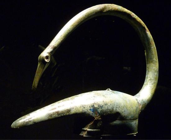 Swan helmet